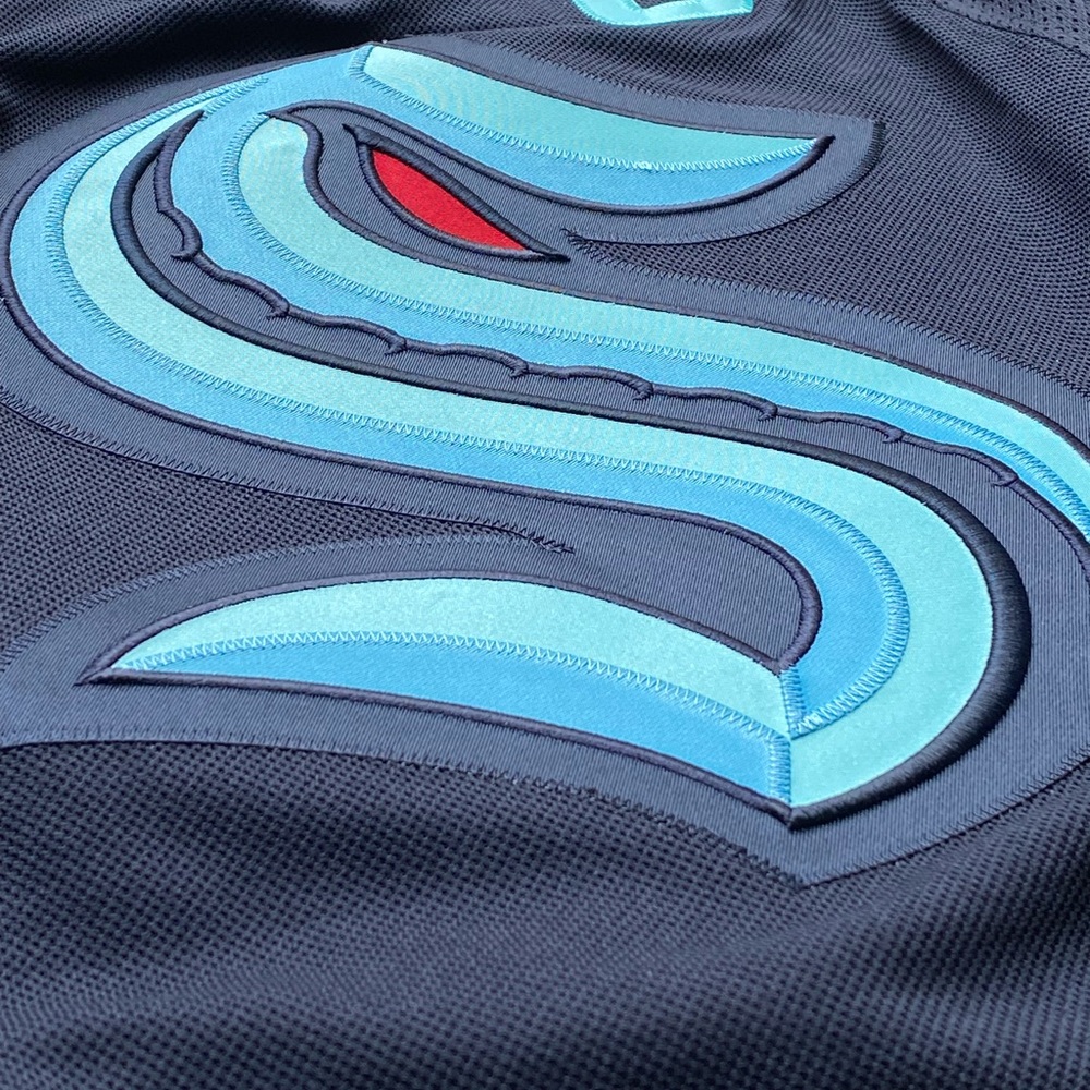 Adidas Men's Navy and Light Blue Jersey
